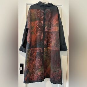 Blue Fish Galaxy Duster in Black Sand